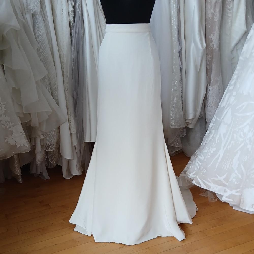 Fit & Flare Silk Skirt